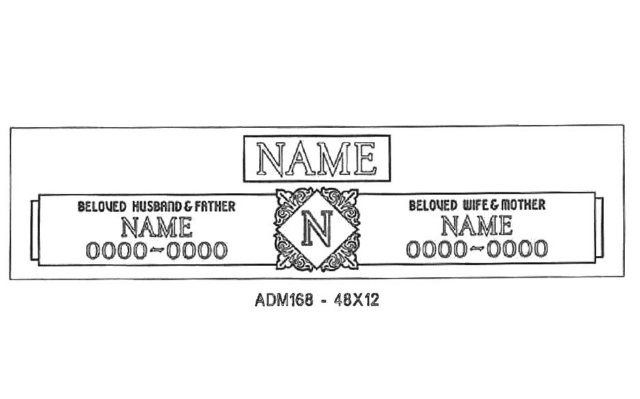 monument design by Monroe Monuments in Northern New Jersey — example 378