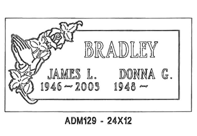 monument design by Monroe Monuments in Northern New Jersey — example 383