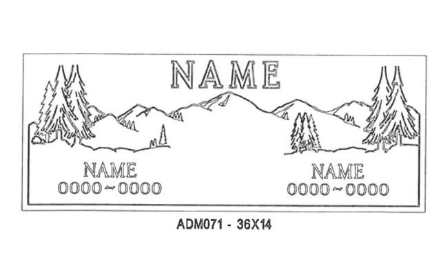 monument design by Monroe Monuments in Northern New Jersey — example 390