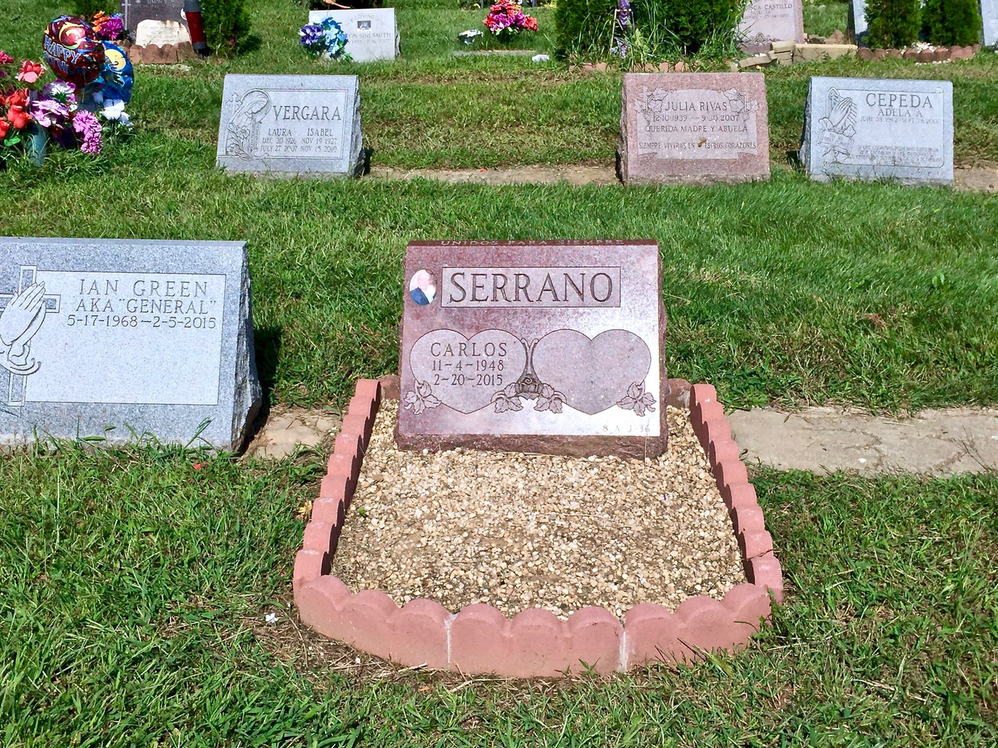 slant style monument by Monroe Monuments in Northern New Jersey — example 8