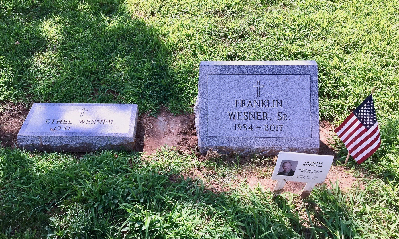 slant style monument by Monroe Monuments in Northern New Jersey — example 9