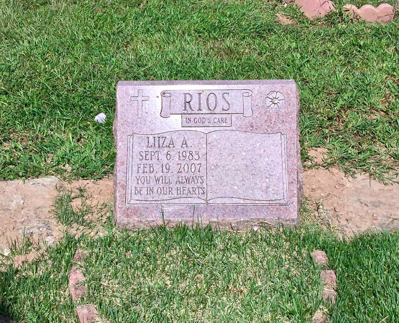 slant style monument by Monroe Monuments in Northern New Jersey — example 12