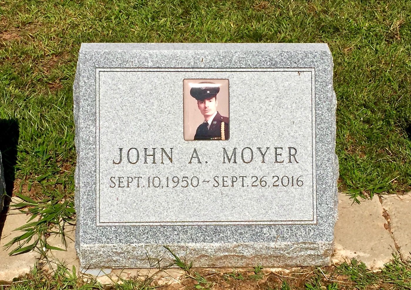 slant style monument by Monroe Monuments in Northern New Jersey — example 13