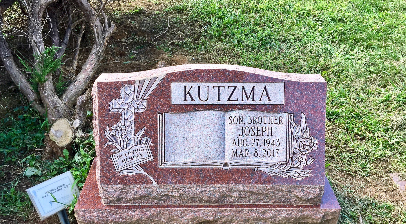 Slant Headstones Dealer in New Jersey — example