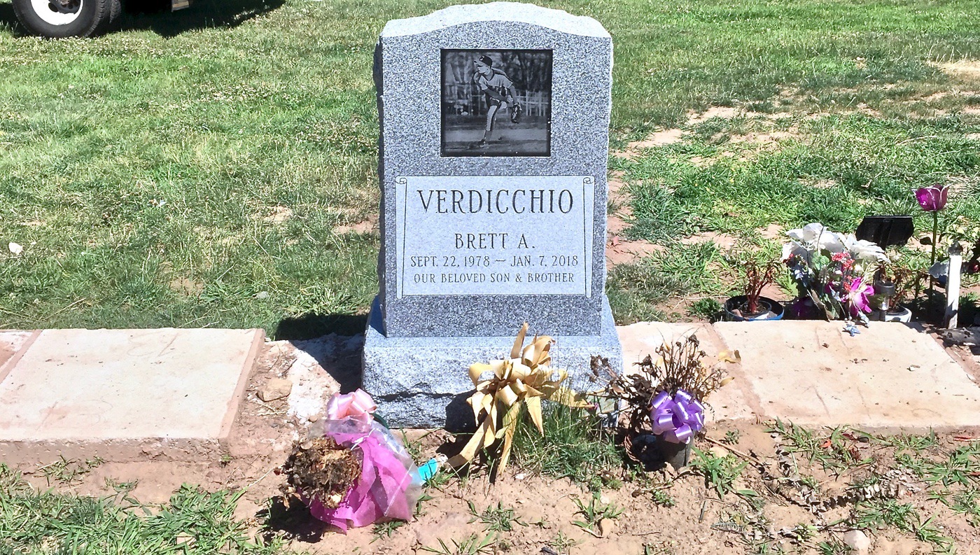 single upright headstone by Monroe Monuments in Northern New Jersey — example 4