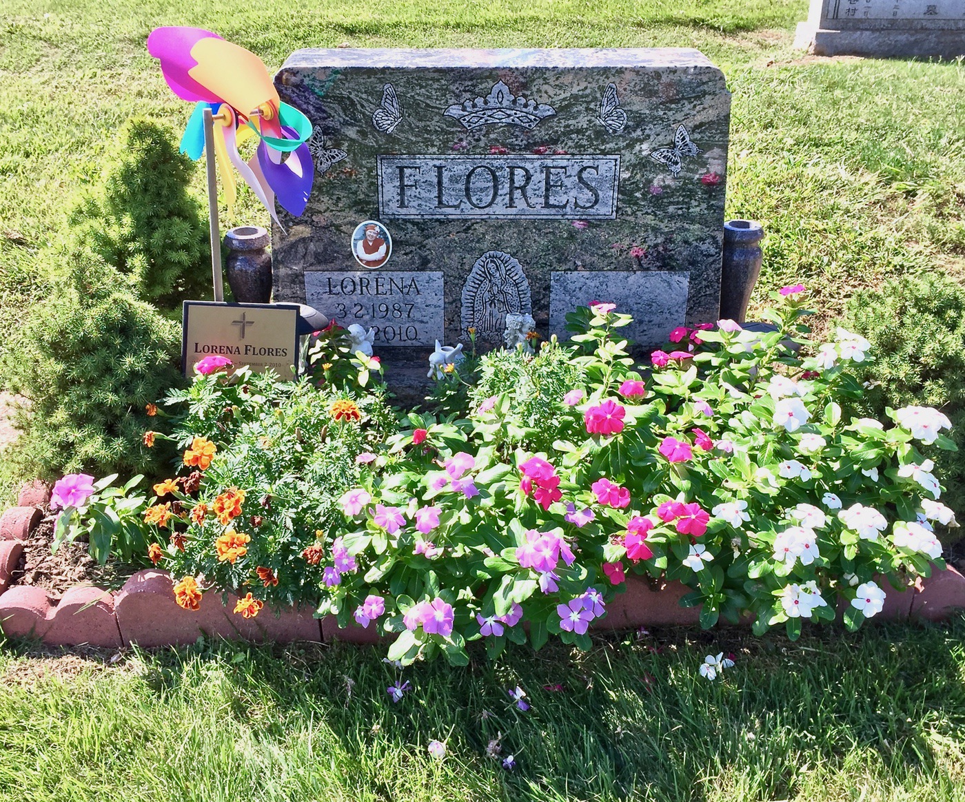 single upright headstone by Monroe Monuments in Northern New Jersey — example 6