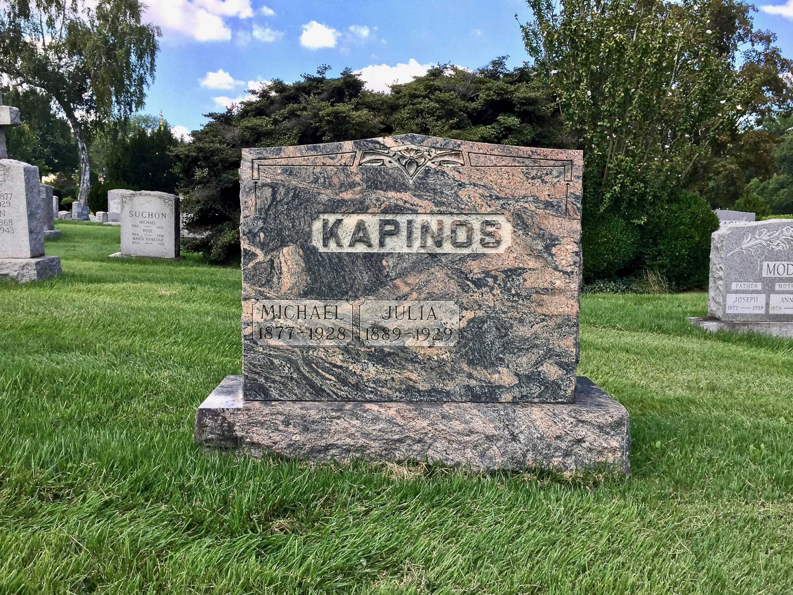 family monument by Monroe Monuments in Northern New Jersey — example 3
